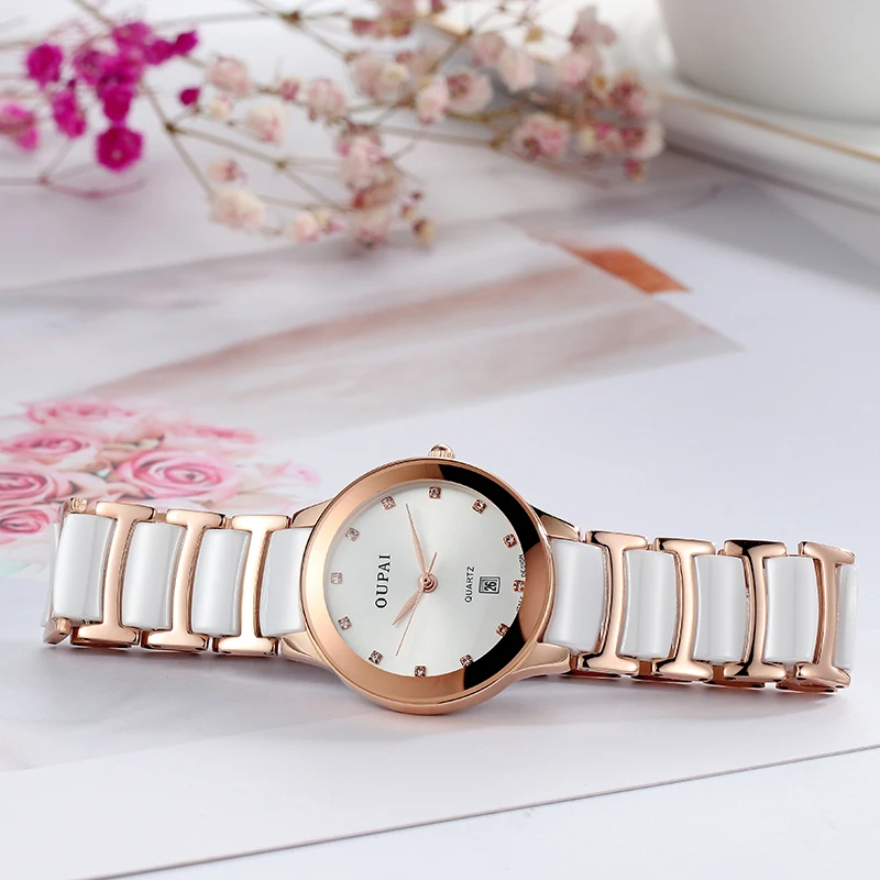 white watches for women