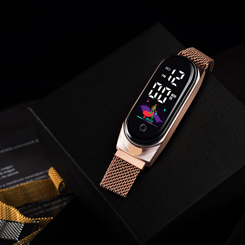 rose gold smartwatch