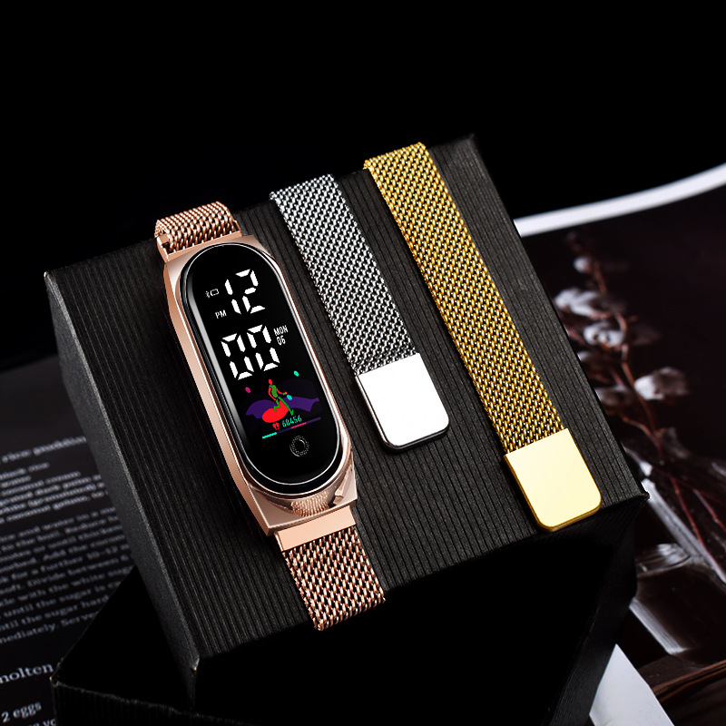 rose gold smartwatch